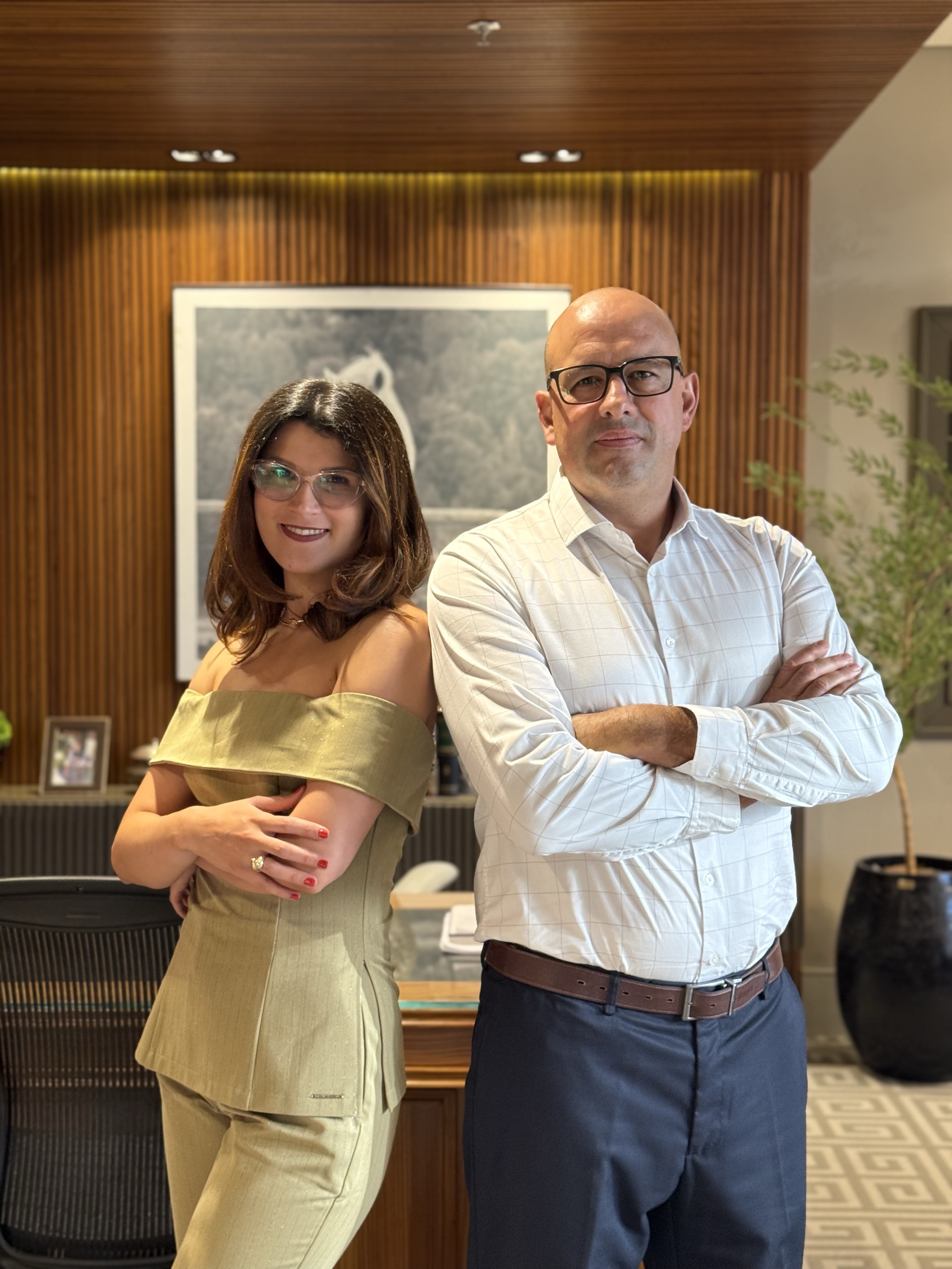 Rodrigo e Juliana Ely, sócios da Brasil Cadastro
